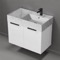 Floating Bathroom Vanity, Modern, 32